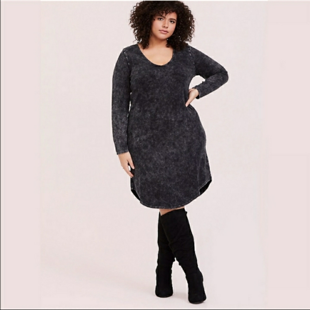 Torrid mineral wash dress nwt
